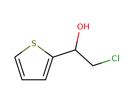 2-(1-hydroxy-2-chloroethyl)-thiophene