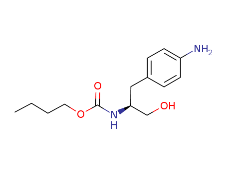 Carbamic acid,[(1S)-2-(4-aminophenyl)-1-(hydroxymethyl)ethyl]-, butyl ester (9CI)