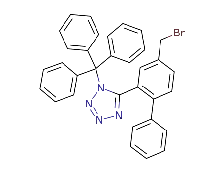 5-(4-(bromomethyl)-[1,1'-biphenyl]-2-yl]-1-(triphenylmethyl)-1H-tetrazole