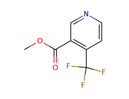 Molecular Structure of 175204-82-7 (METHYL 4-(TRIFLUOROMETHYL)NICOTINATE)