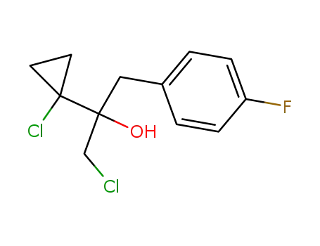 1-chloro-2-(1-chlorocyclopropyl)-3-(4-fluorophenyl)-propan-2-ol