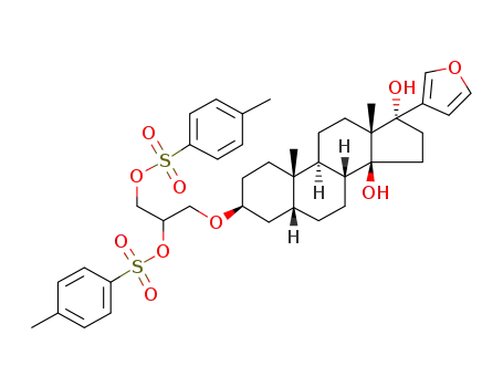 3β-(2,3-ditosyloxypropoxy)-17β-(furan-3-yl)-5β-androstane-14β,17α-diol