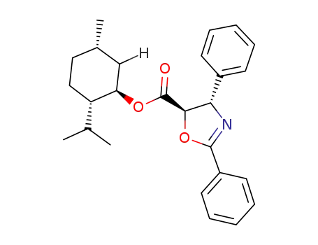 (1S,2R,5S)-(+)-menthyl (4S,5R)-2,4-diphenyl-4,5-dihydrooxazole-5-carboxylate