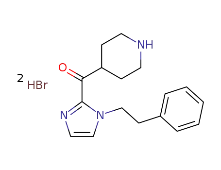 [1-(2-phenylethyl)-1H-imidazole-2-yl](piperidin-4-yl)methanone dihydrobromide