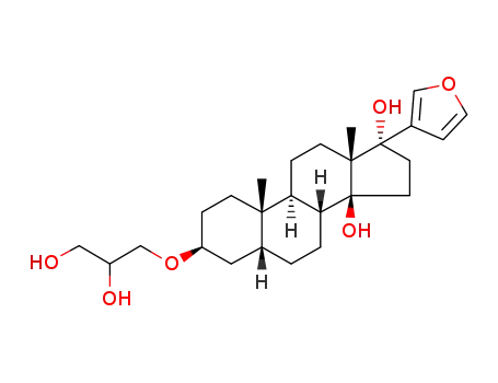3β-(2,3-dihydroxypropoxy)-17β-(furan-3-yl)-5β-androstane-14β,17α-diol