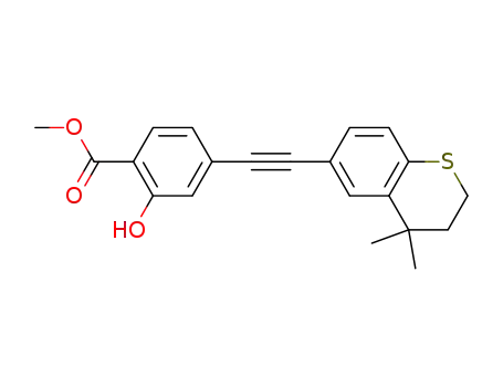 methyl 4-((4,4-dimethylthiochroman-6-yl)ethynyl)-2-hydroxybenzoate