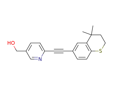 6-(2-(4,4-dimethylthiochroman-6-yl)-ethynyl)-pyridin-3-ylmethanol