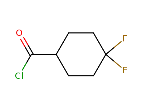 Cyclohexanecarbonyl chloride, 4,4-difluoro- (9CI)