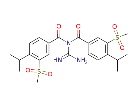 bis(3-methylsulfonyl-4-i-propylbenzoyl)guanidine