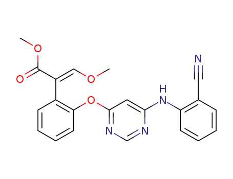 (E)-methyl 2-[2-(6-(2-cyanoanilino)pyrimidin-4-yloxy)phenyl]-3-methoxypropenoate