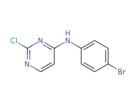 (4-bromophenyl)(2-chloropyrimidin-4-yl)amine