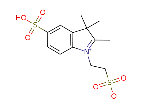 1-(2-sulfonatoethyl)-2,3,3-trimethyl-3H-indolenine-5-sulfonic acid
