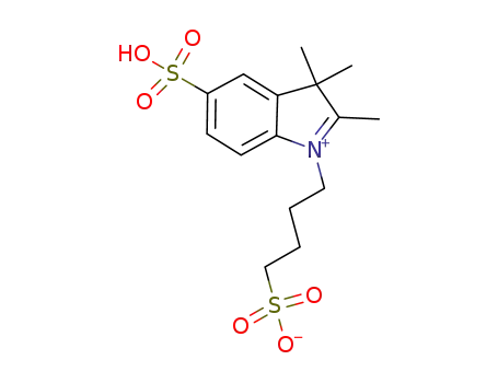 4-(2,3,3-trimethyl-5-sulfo-3H-indol-1-ium-1-yl)butane-1-sulfonate