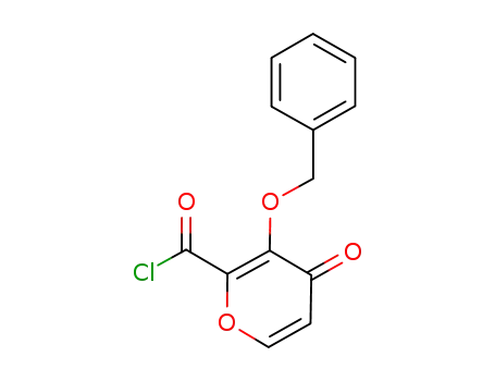 3-(benzyloxy)-4-oxo-4H-pyran-2-carbonyl chloride