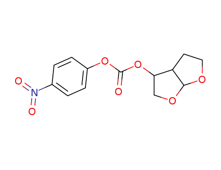 (3R,3aS,6aR) and (3S,3aR,6aS)-hexahydrofuro[2,3-b]furan-3-yl 4-nitrophenyl carbonate