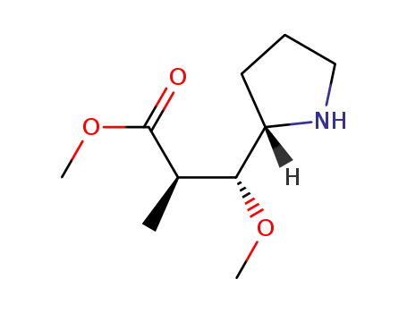 (2R,3R)-3-methoxy-2-methyl-3-((S)-pyrrolidin-2-yl)propanoic acid methyl ester
