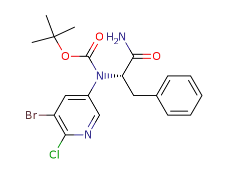 N-(5-bromo-6-chloro-3-pyridinyl)-N-{[(1,1-dimethylethyl)oxy]carbonyl}-L-phenylalaninamide