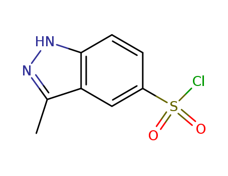 1H-Indazole-5-sulfonyl chloride, 3-methyl-
