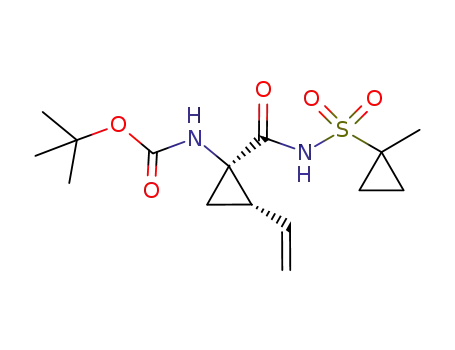 Tert-butyl [(1r,2s)-2-ethenyl-1-{[(1-methylcyclopropyl)sulfonyl]carbamoyl}cyclopropyl]carbamate