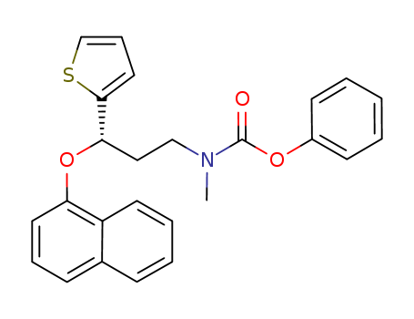 phenyl (S)-methyl(3-(naphthalen-1-yloxy)-3-(thiophen-2-yl)propyl)carbamate