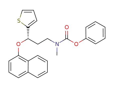 N-メチル-N-[(3S)-3-(1-ナフチルオキシ)-3-(2-チエニル)プロピル]カルバミド酸フェニル