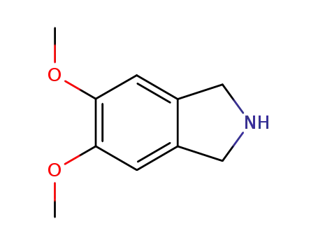 Molecular Structure of 114041-16-6 (5,6-DIMETHOXYISOINDOLINE)