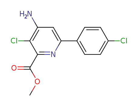 methyl 4-amino-3-chloro-6-(4-chlorophenyl)picolinate