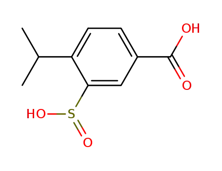2-Isopropyl-5-carboxybenzenesulfinic acid