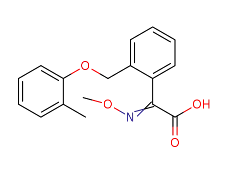 2-methoxyimino(2-(o-tolyl)oxymethylphenyl)acetic acid