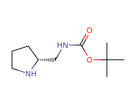 Carbamic acid, [(2R)-2-pyrrolidinylmethyl]-, 1,1-dimethylethyl ester (9CI)