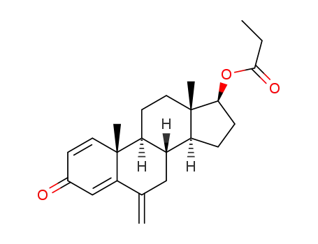 6-methylenandrosta-1,4-diene-17β-ol-3-one-17-propionate