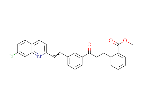 Methyl 2-(3-{3-[2-(7-chloroquinolin-2-yl)vinyl]phenyl}-3-oxopropyl)benzoate(133791-17-0)