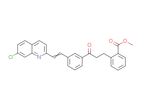 2-(3-(3-(2-(7-chloro-2-quinolinyl)ethenyl)phenyl)-3-oxopropyl)-Benzoic acid methyl ester