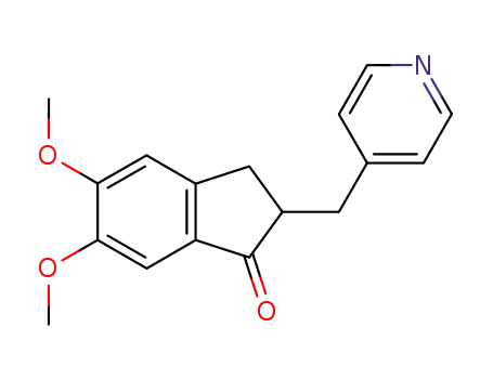 5,6-Dimethoxy-2-(4-pyridylmethyl)-1-indanone