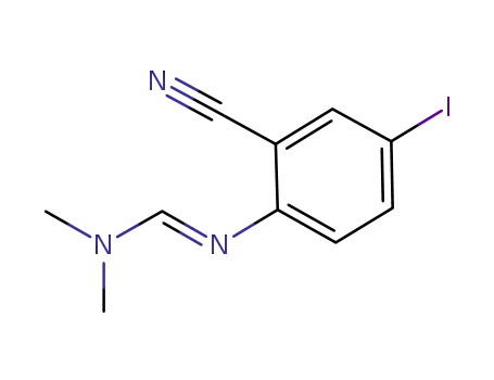 (E)-N'-(2-cyano-4-iodophenyl)-N,N-dimethylformamidine