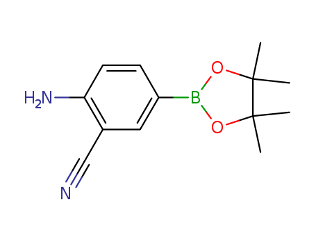2-aMino-5-(4,4,5,5-tetraMethyl-1,3,2-dioxaborolan-2-yl)benzonitrile(934426-22-9)