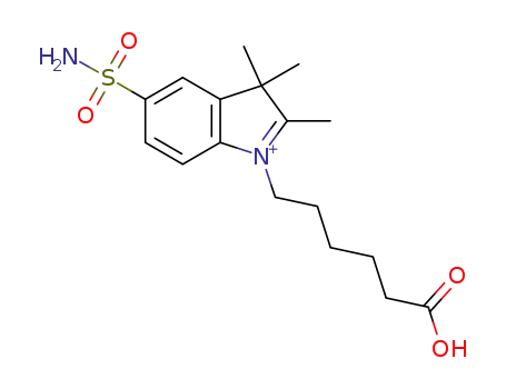 1-(6-Carboxypentyl)-2,3,3-trimethylindoleninium 5-sulfonamide