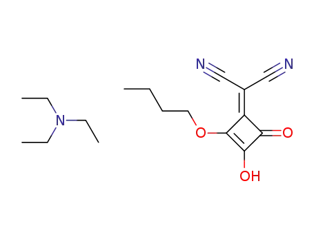 triethylammonium 2-butoxy-3-dicyanomethylidene-4-oxocyclobut-1-en-1-olate