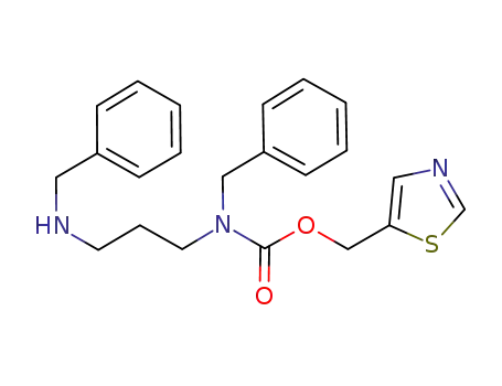 1-benzylamino-3-{benzyl[(1,3-thiazol-5-ylmethoxy)carbonyl]amino}propane