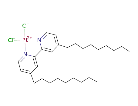 dichloro-bis(4,4'-dinonyl-2,2'-dipyridyl)platinum