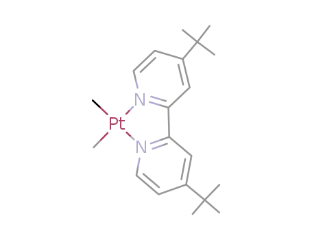 (4,4'-di-tert-butyl-2,2'-bipyridine)dimethylplatinum(II)