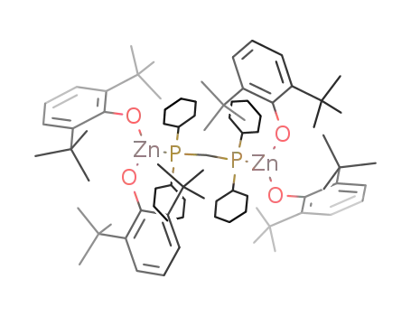 [Zn(2,6-di-tert-butylphenoxide)2]2(bisdicyclohexylphosphinomethane)