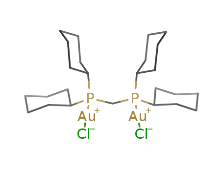 [Au2(bis(dicyclohexylphosphanyl)methane)Cl2]