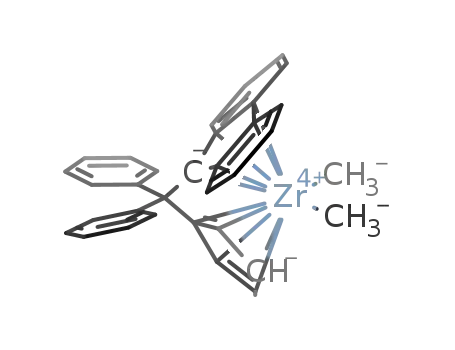 [((phenyl)2C(C5H4)(fluorenyl(1-)))Zr(methyl)2]