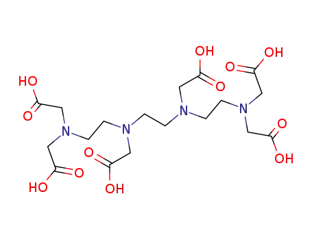 Molecular Structure of 869-52-3 (TRIETHYLENETETRAMINE-N,N,N',N'',N''',N'''-HEXAACETIC ACID)