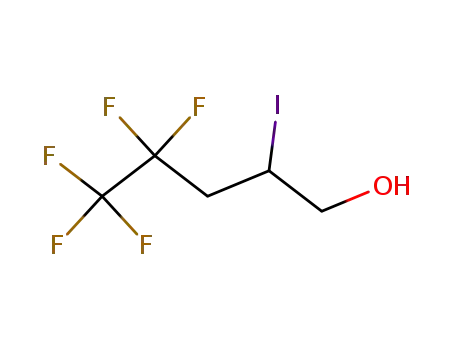 4,4,5,5,5-pentafluoro-2-iodo-1-pentanol