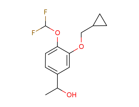 1-[3-(cyclopropylmethoxy)-4-(difluoromethoxy)phenyl]ethanol