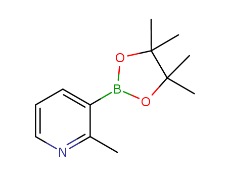 2-methyl-3-(tetramethyl-1,3,2-dioxaborolan-2-yl)pyridine