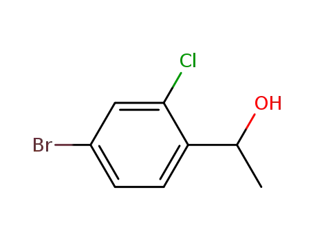 1-(4-bromo-2-chlorophenyl)ethan-1-ol