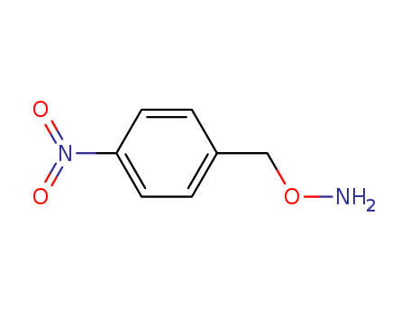 Molecular Structure of 1944-96-3 (Hydroxylamine, O-[(4-nitrophenyl)methyl]-)